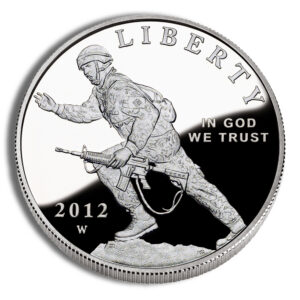 2012-W $1 Infantry Soldier Silver Commem – Proof
