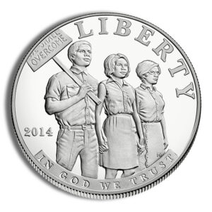 2014-P $1 Civil Rights Act Silver Commem – Proof