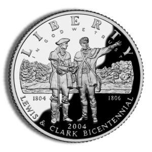 2004-P $1 Lewis & Clark Silver Commem – Proof