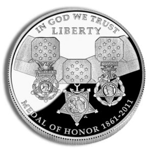 2011-P $1 Medal of Honor Silver Commem – Proof