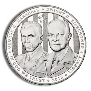 2013-P $1 Five Star Generals Silver Commem – Proof
