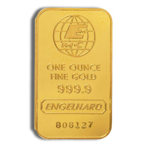 1 oz Gold Bar – Engelhard