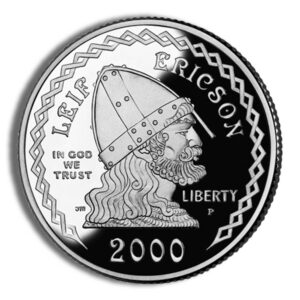 2000-P $1 Leif Ericson Silver Commem – Proof