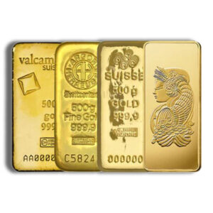 500 gram Gold Bar – Brand Varies