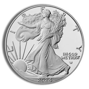 2024 Silver American Eagle – BU