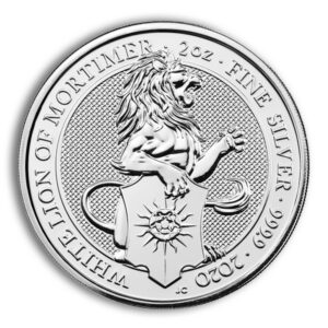 2020 2 oz Silver Great Britain Queen’s Beasts – White Horse