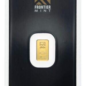 1 gram Gold Bar – Frontier (Carded)