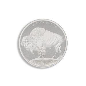 1 oz Silver Round - Buffalo Design .999 - Frontier Mint (New)