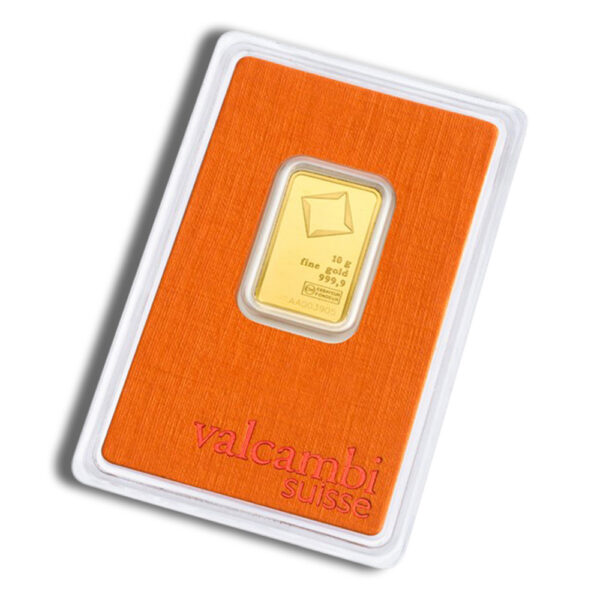 10 Gram Valcambi Gold Bar
