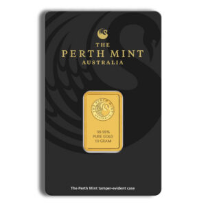 10 gram Gold Bar – Perth Mint (Carded)