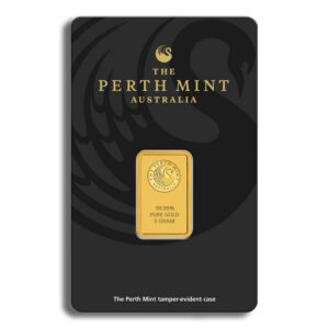 5 gram Gold Bar – Perth Mint (Carded)