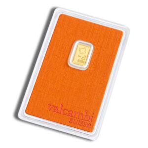 1 gram Gold Bar – Valcambi (Carded)