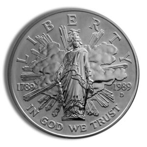1989-S $1 Congressional Silver Commem – Proof