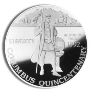 1992-P $1 Columbus Silver Commem – Proof