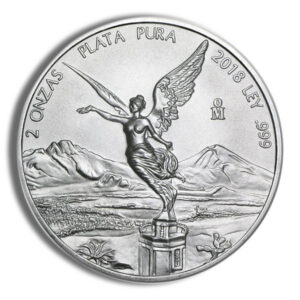 2018 1 oz Silver Mexican Libertad - BU