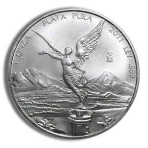 2011 1 oz Silver Mexican Libertad - BU