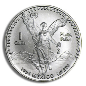1994 1 oz Silver Mexican Libertad - BU