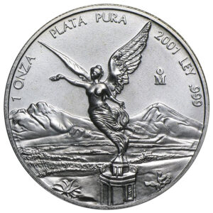 2001 1 oz Silver Mexican Libertad - BU