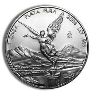 2008 1 oz Silver Mexican Libertad - BU
