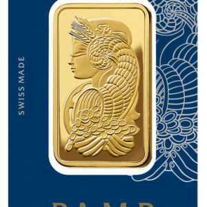 100 gram Gold Bar – PAMP Fortuna (Carded)