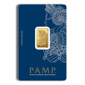 5 gram Gold Bar – PAMP Fortuna (Carded)