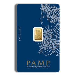 1 gram Gold Bar – PAMP Fortuna (Carded)