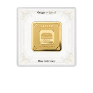 50 gram Gold Bar – Geiger (In Assay)