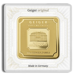 100 gram Gold Bar – Geiger (In Assay)
