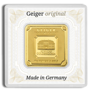 10 gram Gold Bar – Geiger (In Assay)