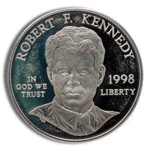 1998-S $1 Robert F. Kennedy Silver Commem – Proof