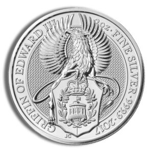 2017 2 oz Silver Great Britain Queen’s Beasts – Griffin