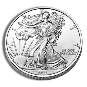 2011 Silver American Eagle – BU