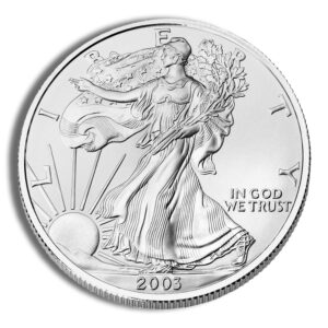 2003 Silver American Eagle – BU