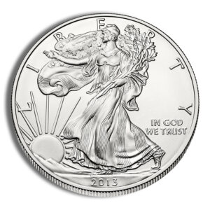 2013 Silver American Eagle – BU
