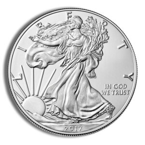 2017 Silver American Eagle – BU