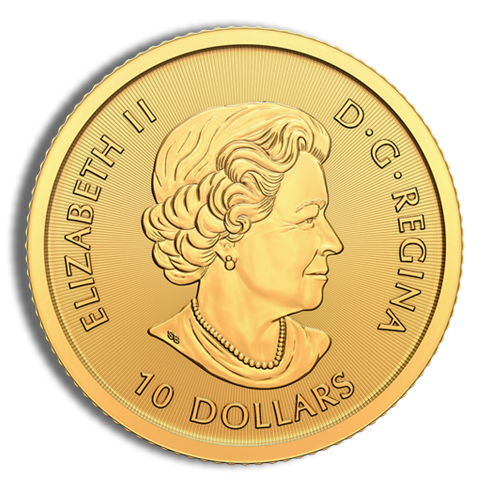1/4 oz Canadian Gold Coin (Year/Design Varies)