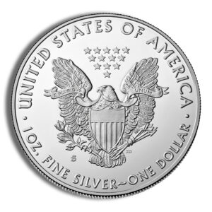 1986-S Proof Silver Eagle with Box & COA