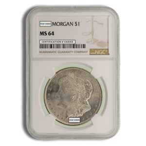 1921 Morgan Dollar – NGC MS64