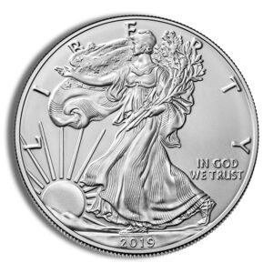 2019 Silver American Eagle – BU