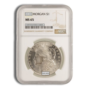 1921 Morgan Dollar – NGC MS65 (Toned)