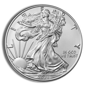 2021 Silver American Eagle – BU (Type 1)