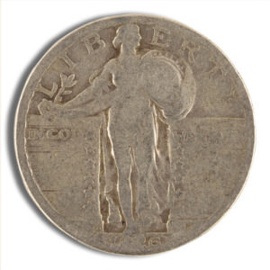$1 FV 90% Silver Standing Liberty Quarters – Partial Date