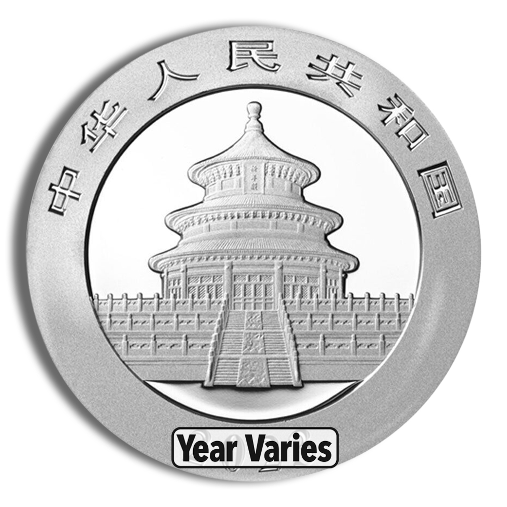 Chinese Silver Panda - 1 oz (Year Varies)
