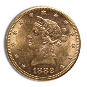 $10 Gold Liberty Eagle – BU