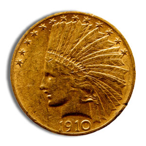 $10 Gold Indian Eagle – XF