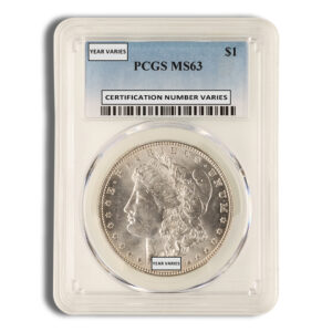 Pre-1921 Morgan Dollar – PCGS MS63