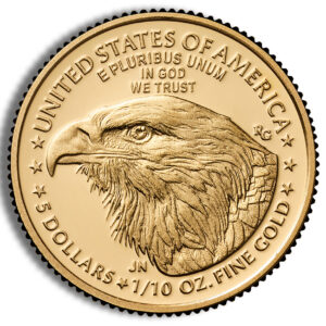2013-W 1/10 oz Proof Gold Eagle $5 – Box & COA