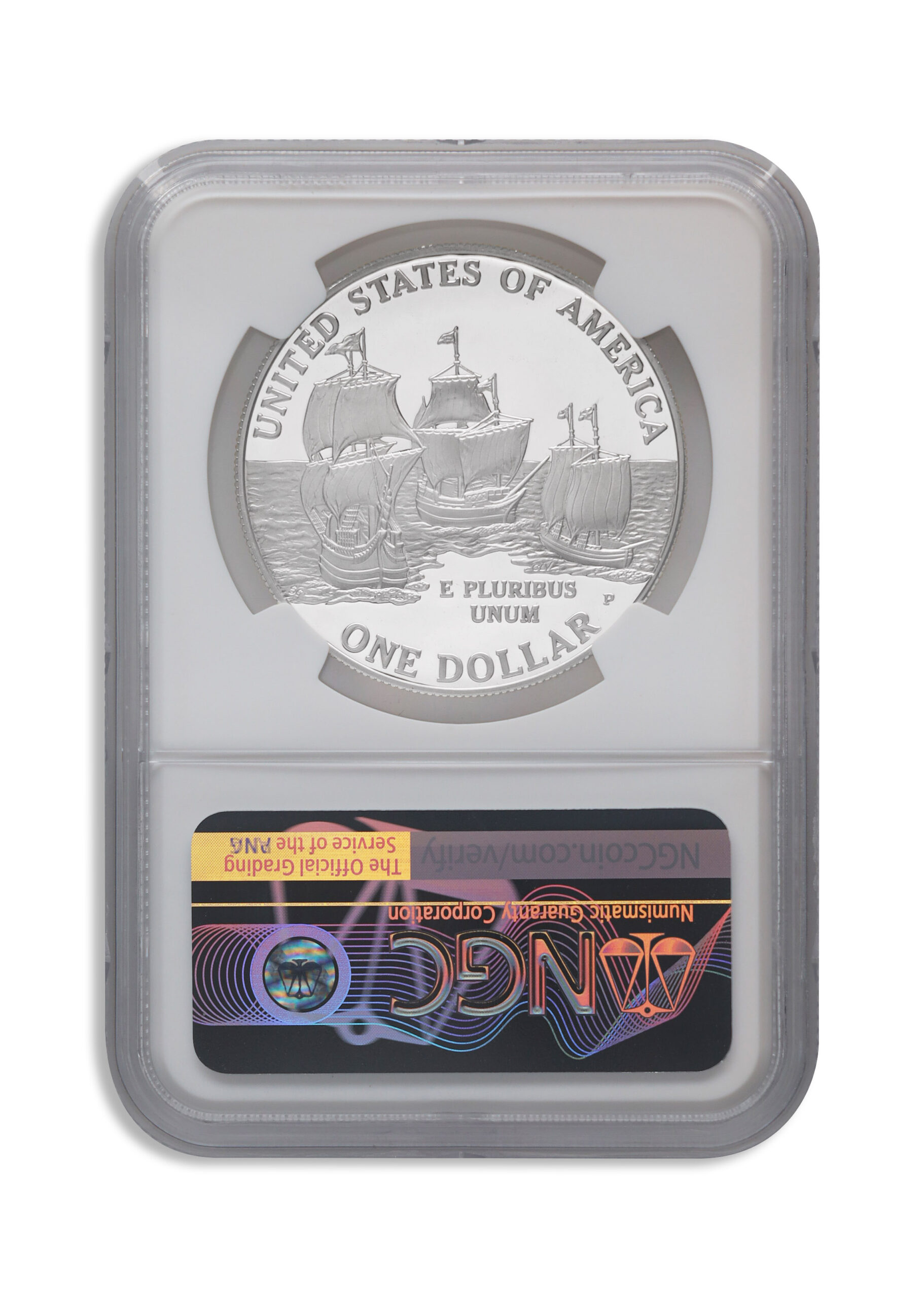 2007-P $1 Jamestown Silver Commem - NGC PF70