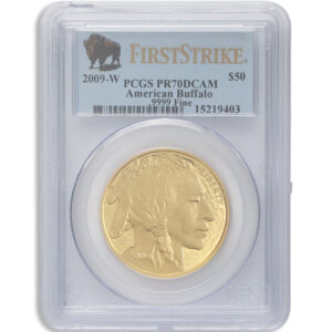 2009-W $50 Proof Gold Buffalo PCGS PR70 First Strike