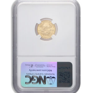 1987 1/10 oz Gold Eagle $5 NGC MS69